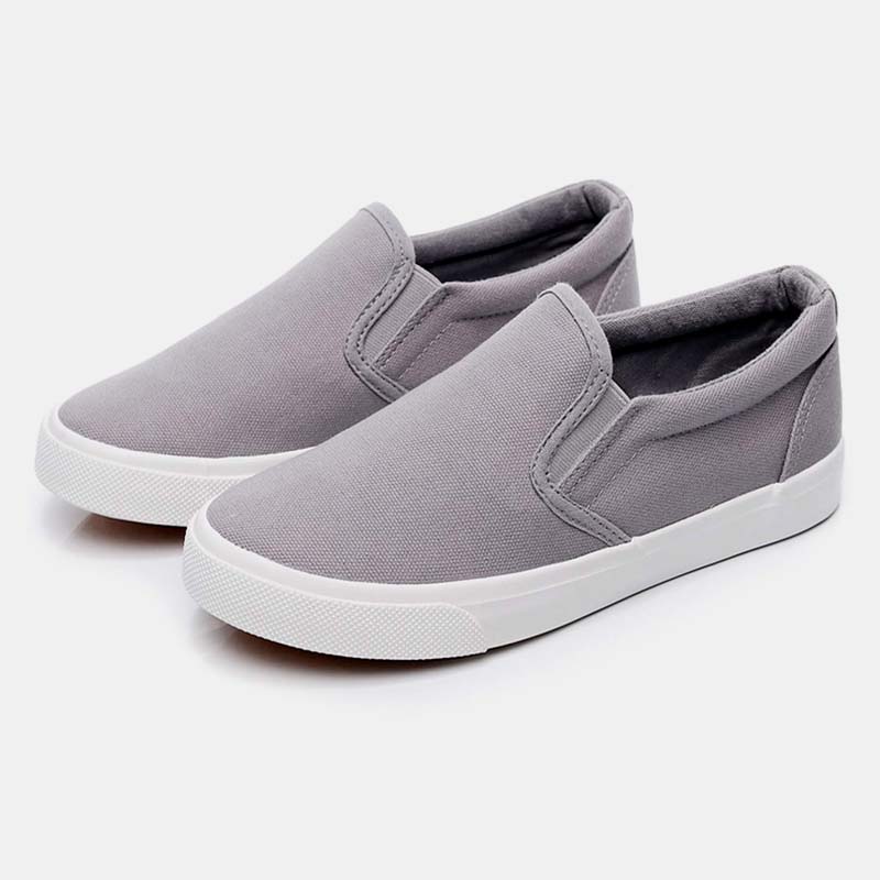 Canvas Slip-On Loafers